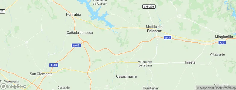 Alarcón, Spain Map