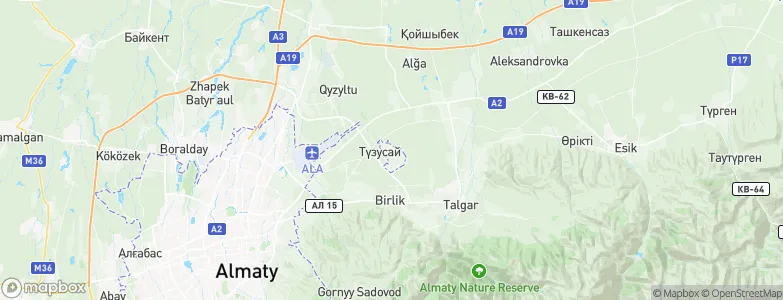 Alatay, Kazakhstan Map