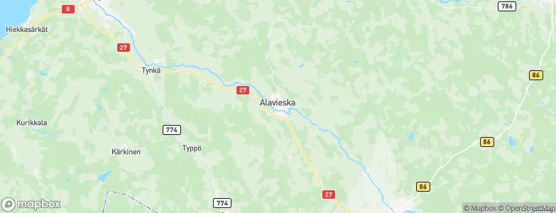 Alavieska, Finland Map