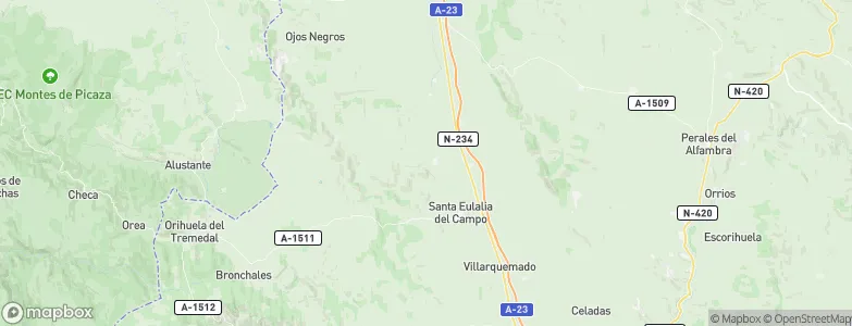 Alba, Spain Map
