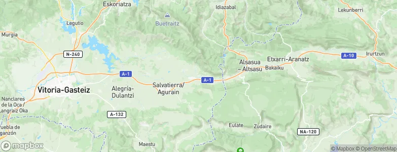 Albeiz / Albéniz, Spain Map