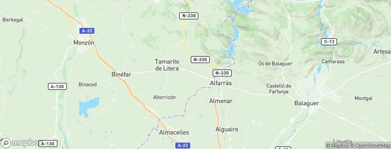 Albelda, Spain Map