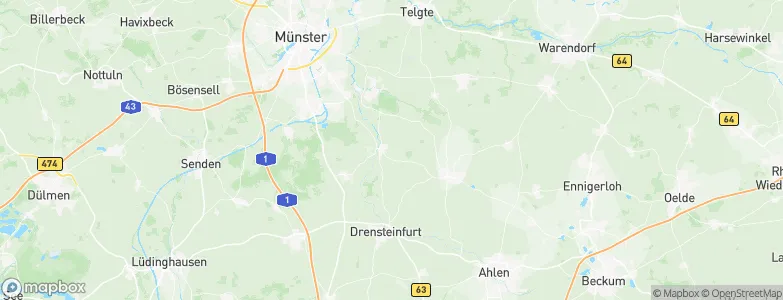 Albersloh, Germany Map
