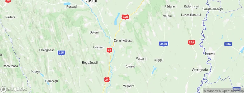 Albeşti, Romania Map