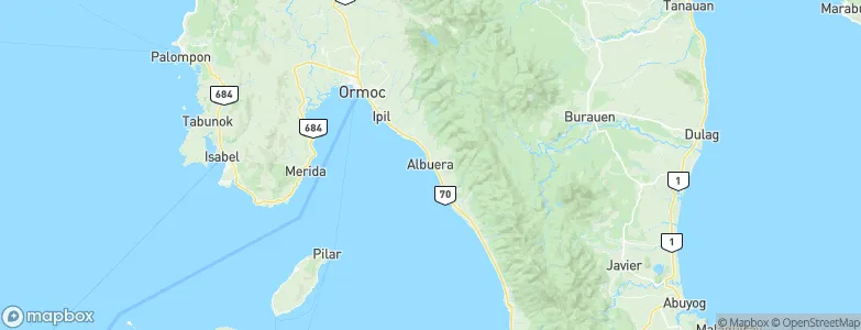 Albuera, Philippines Map