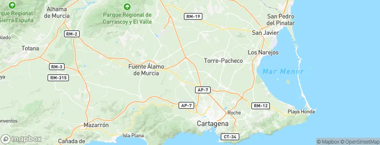 Albujón, Spain Map