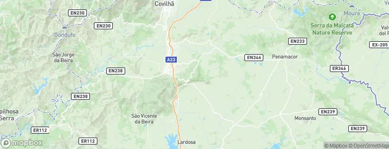 Alcaide, Portugal Map