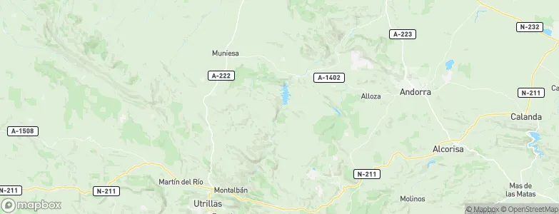 Alcaine, Spain Map