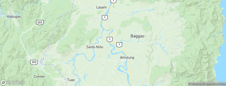 Alcala, Philippines Map