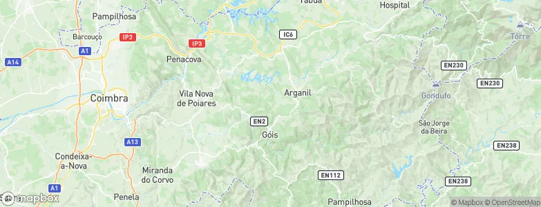 Alcaria, Portugal Map