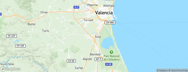 Alcàsser, Spain Map