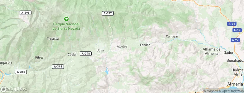 Alcolea, Spain Map