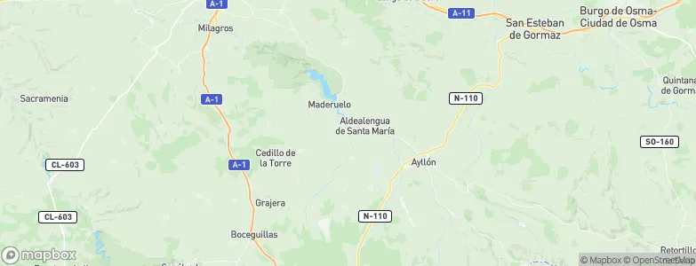 Alconada de Maderuelo, Spain Map
