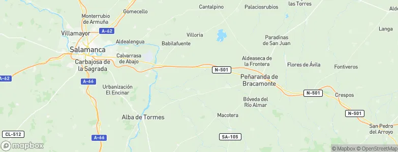 Alconada, Spain Map