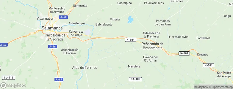 Alconada, Spain Map
