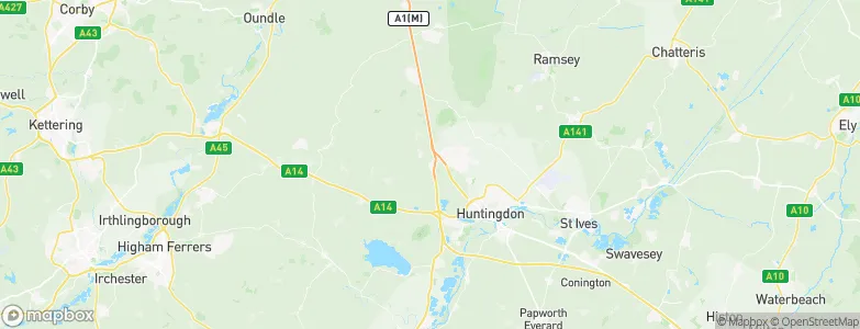 Alconbury, United Kingdom Map