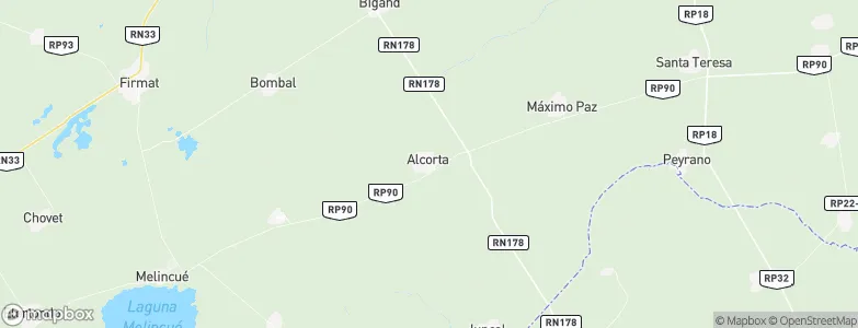 Alcorta, Argentina Map