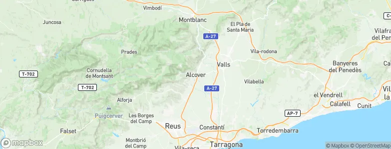 Alcover, Spain Map