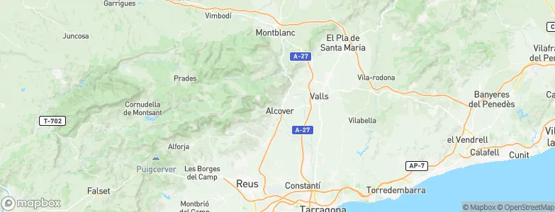 Alcover, Spain Map