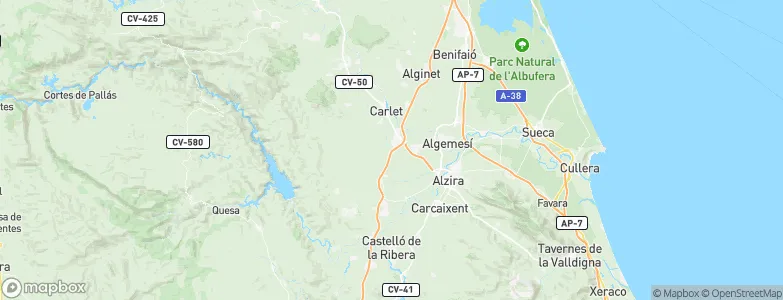 Alcúdia, l', Spain Map