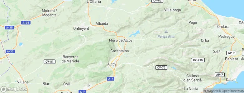 Alcudia, Spain Map