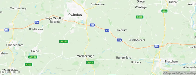 Aldbourne, United Kingdom Map