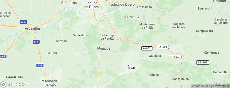 Aldea de San Miguel, Spain Map