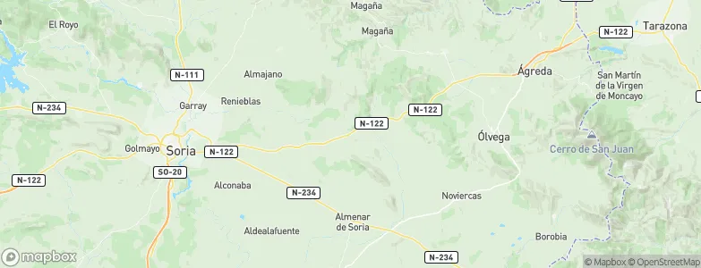 Aldealpozo, Spain Map
