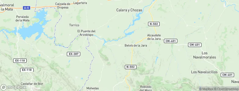 Aldeanueva de Barbarroya, Spain Map