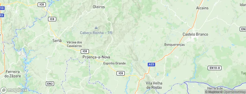 Aldeia Cimeira, Portugal Map