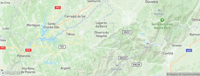 Aldeia, Portugal Map