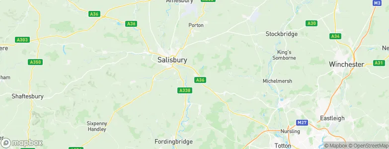 Alderbury, United Kingdom Map