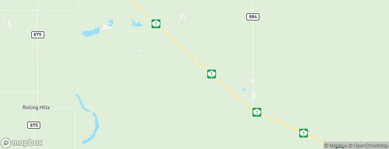 Alderson, Canada Map