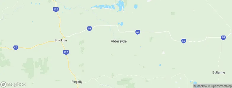 Aldersyde, Australia Map