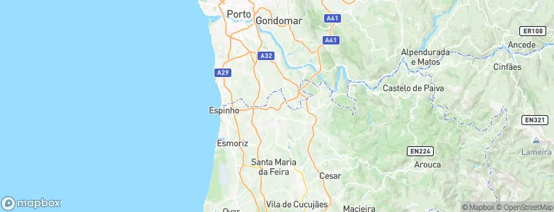 Aldriz, Portugal Map