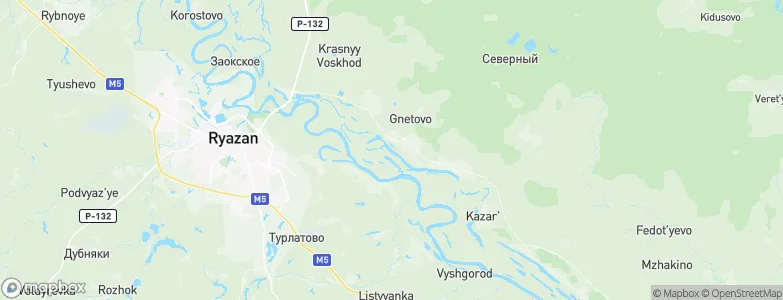 Alekanovo, Russia Map