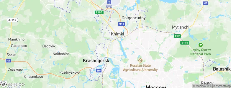 Alëshkino, Russia Map