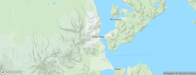 Aleutians East, United States Map