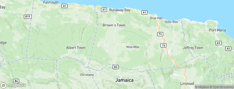 Alexandria, Jamaica Map