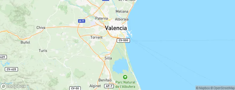 Alfafar, Spain Map