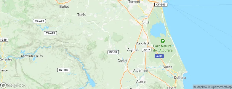 Alfarb, Spain Map