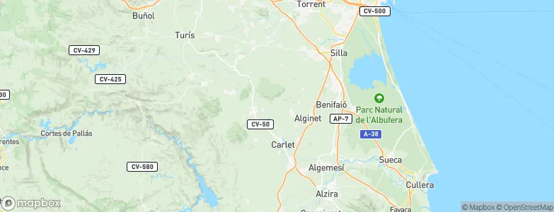 Alfarp, Spain Map
