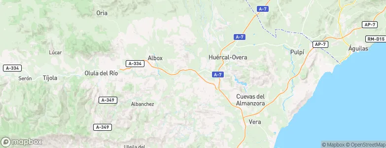 Alfoquia, Spain Map