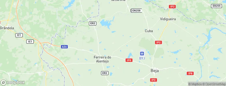Alfundão, Portugal Map