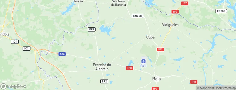 Alfundão, Portugal Map