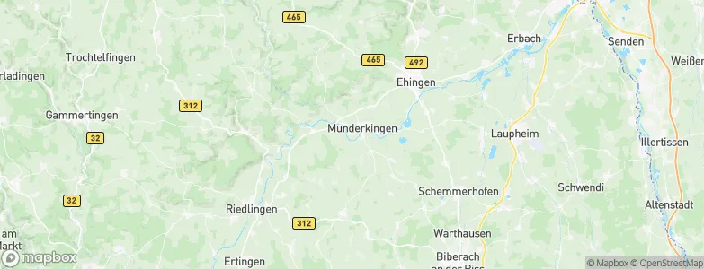 Algershofen, Germany Map