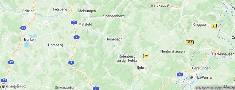 Alheim, Germany Map