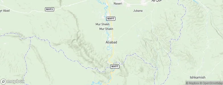 Aliabad, Afghanistan Map