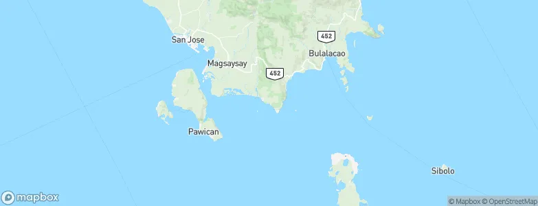 Alibug, Philippines Map