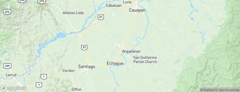 Alicia, Philippines Map